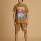 Albion Premium Men L.Brown Co-ord set