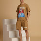Albion Premium Men L.Brown Co-ord set