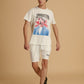 Albion Premium Men White Co-ord set