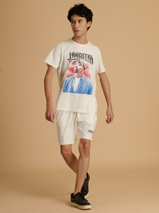 Albion Premium Men White Co-ord set