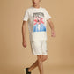 Albion Premium Men White Co-ord set
