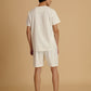 Albion Premium Men White Co-ord set