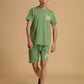 Albion Premium Men Green Co-ord set