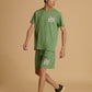 Albion Premium Men Green Co-ord set