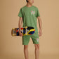 Albion Premium Men Green Co-ord set