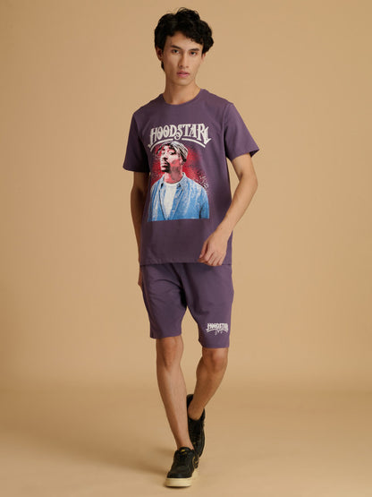 Albion Premium Boys Matching Cord Set | Short Sleeve Top + Shorts | Daily Wear