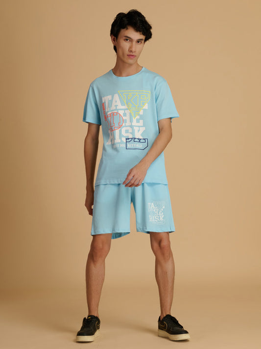 Albion Premium Men Sky Co-ord set