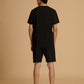 Albion Premium Men Black Co-ord set