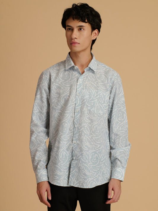 Albion Premium Men Print Shirt Fs