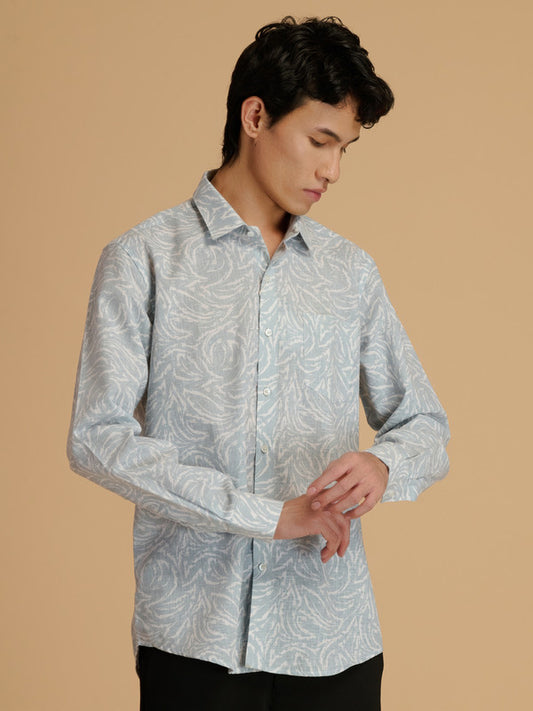 Albion Premium Men Print Shirt Fs