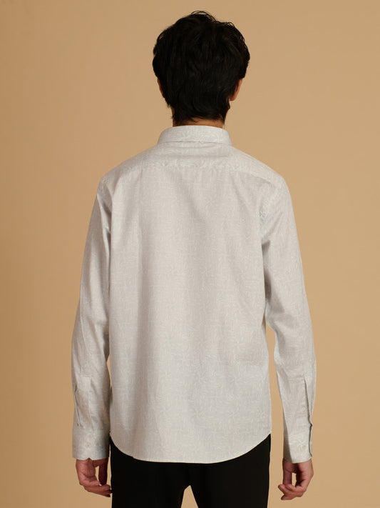 Albion Premium Men Print Shirt Fs