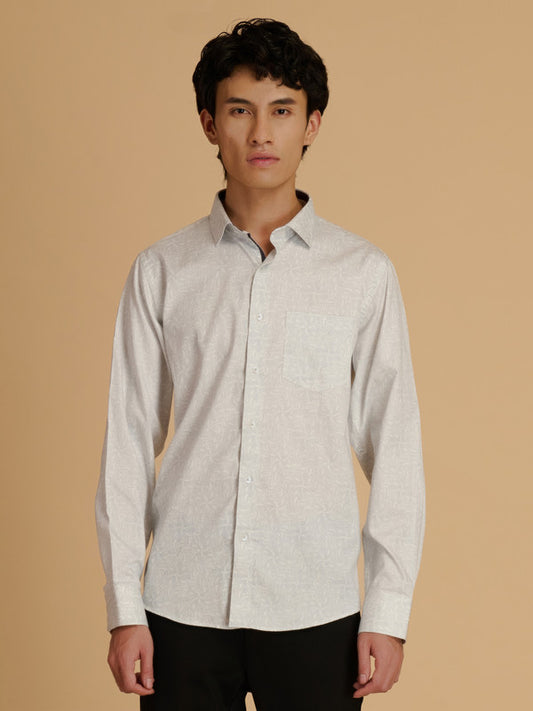 Albion Premium Men Print Shirt Fs