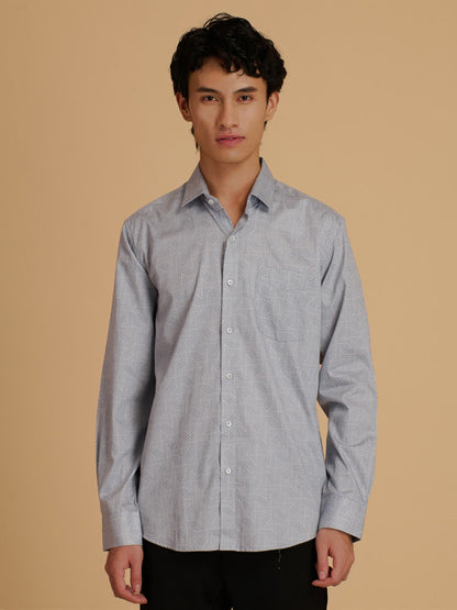 Albion Premium Men Print Shirt Fs