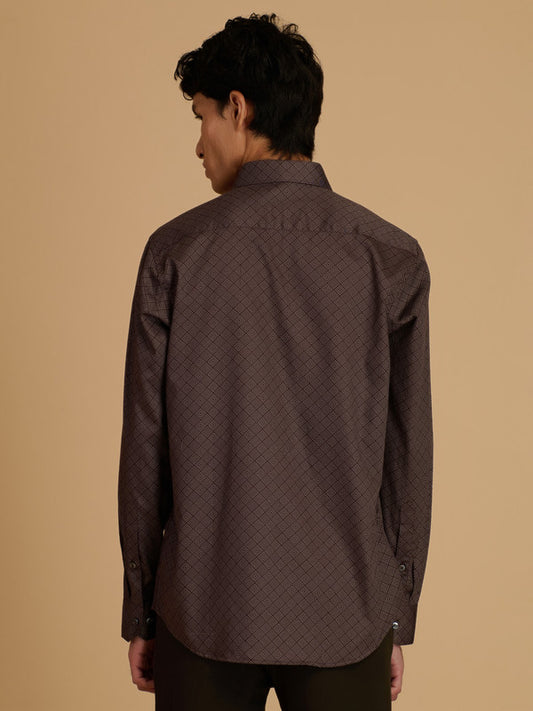 Albion Premium Men Print Shirt Fs