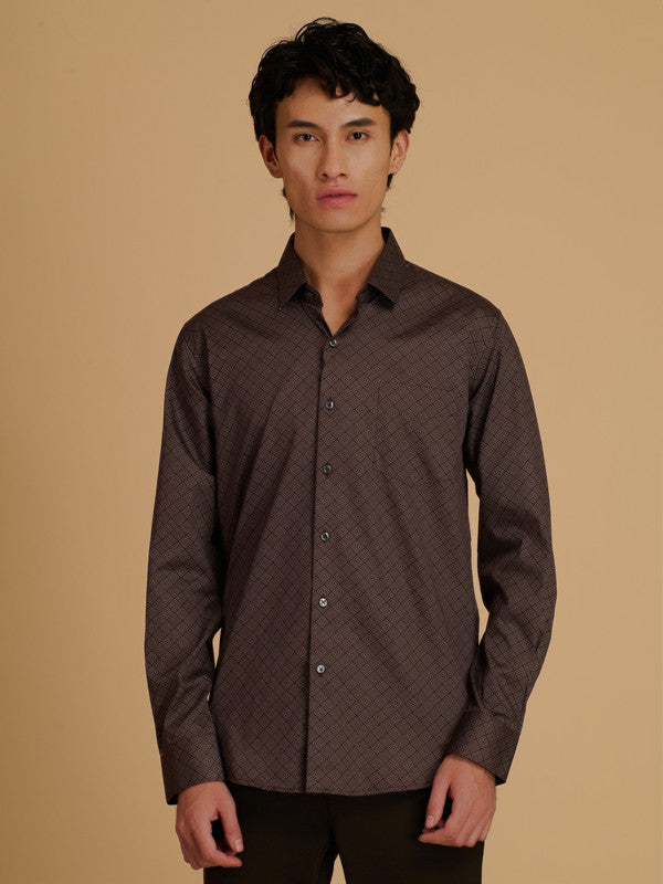 Albion Premium Men Print Shirt Fs