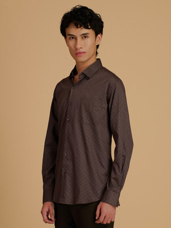 Albion Premium Men Print Shirt Fs