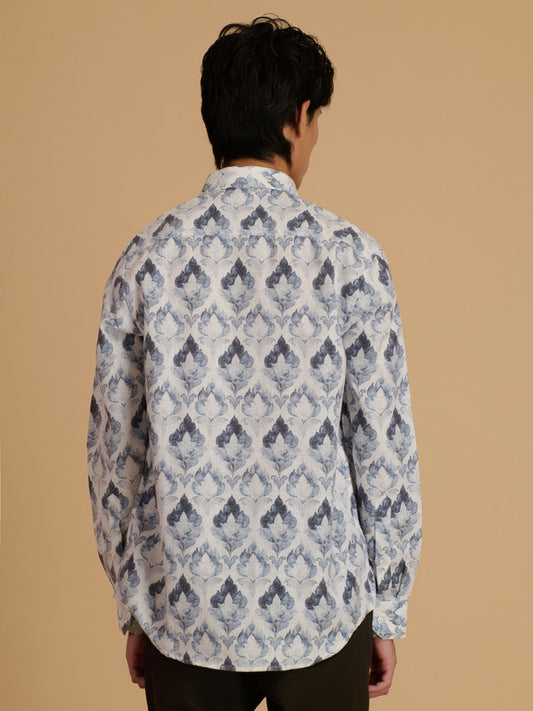 Albion Premium Men Print Shirt Fs