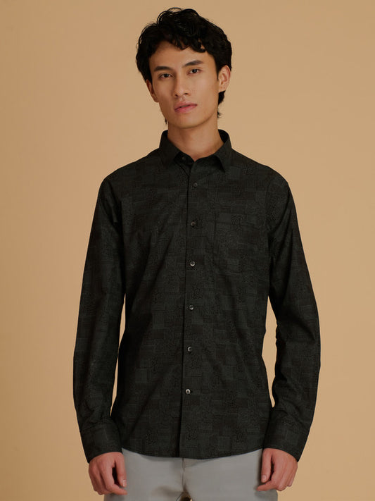 Albion Premium Men 1 Olive Shirt Fs