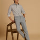 Albion Premium Men Cream Shirt Fs
