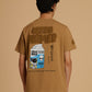 Albion Premium Cyan L.Brown Mens T-Shirt