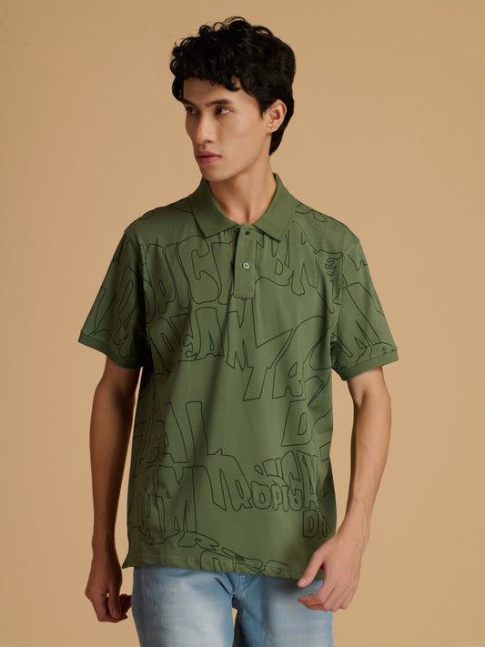 Albion Premium Cyan Green Mens T-Shirt