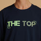 Albion Premium Cyan Navy Mens T-Shirt