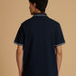 Albion Premium Cyan Navy Mens T-Shirt