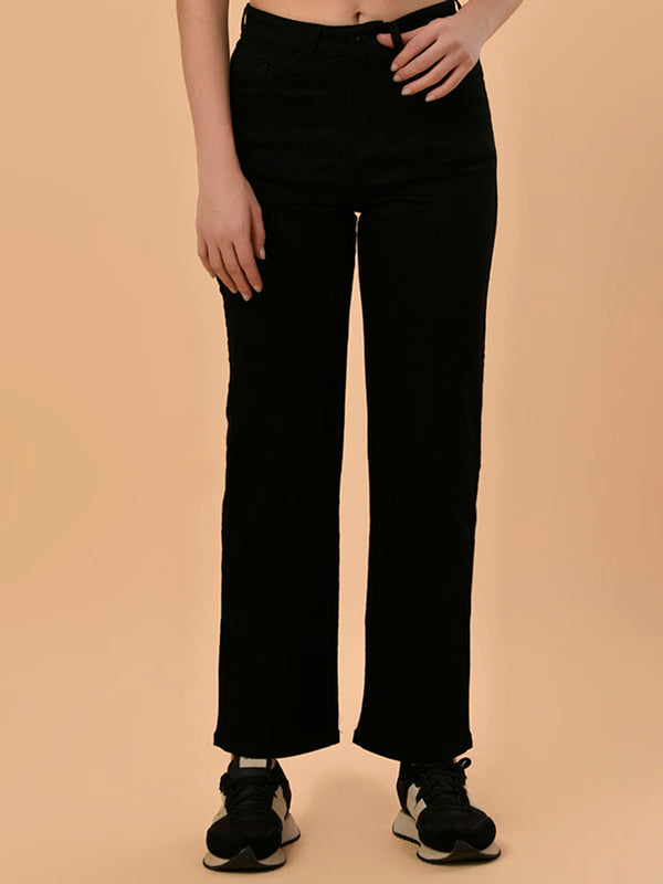 ALBION PREMIUIM LOTUS BLACK JEANS