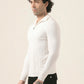 Albion Men’s Warm Pullover Sweater – Fall/Winter Essential_white