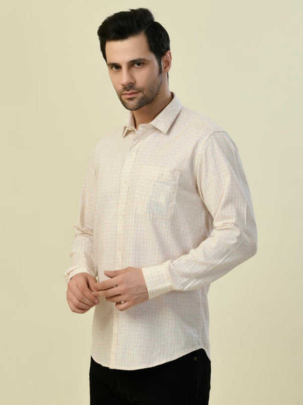 Albion Premium Aeromen Checks Mens Shirt