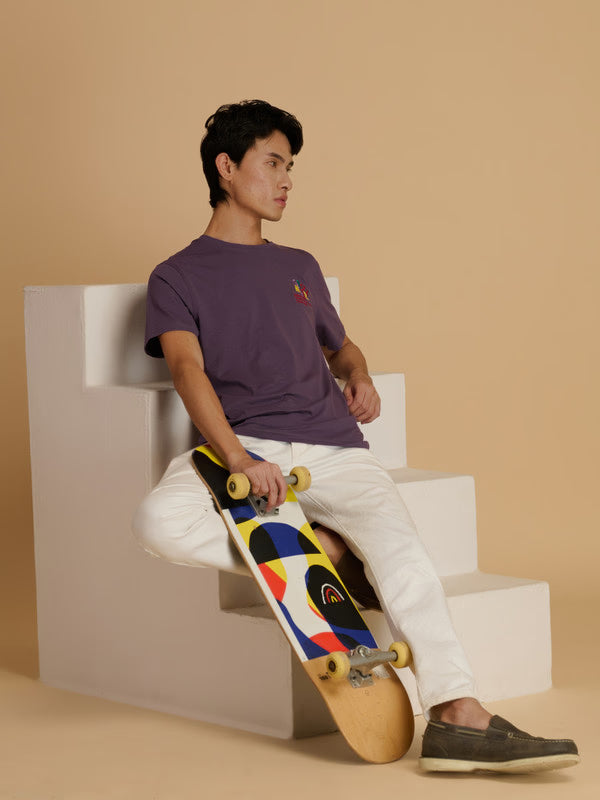 Albion Men’s Classic Fit Cotton T-Shirt Soft Breathable Daily Wear