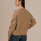 Albion Women’s Cozy Wool Sweater – Warm Winter Wear – Khaki