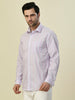 Albion Premium Cafe Purple Men Shirt