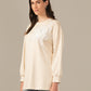 Albion Lightweight Knit Pullover Sweater – Casual Chic Women’s Top Beige