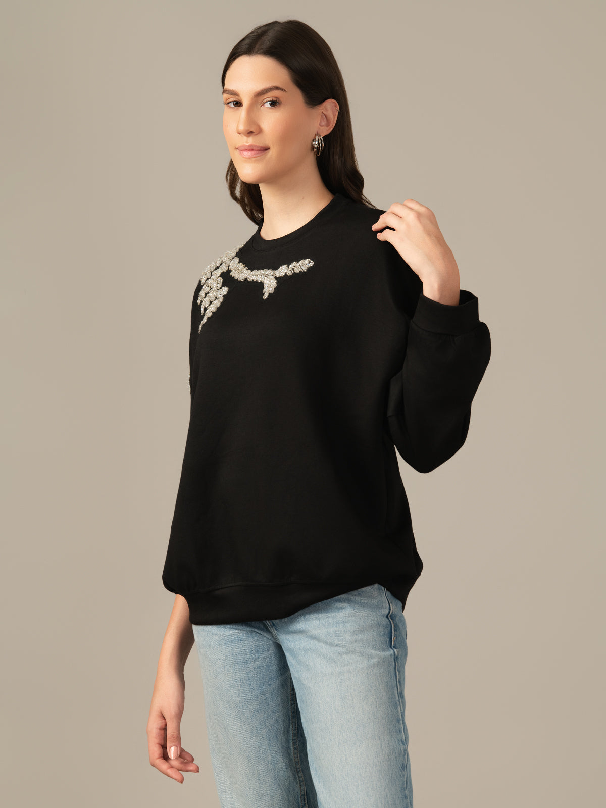 WOMEN STYLISH SWEATSHIRT  TOP