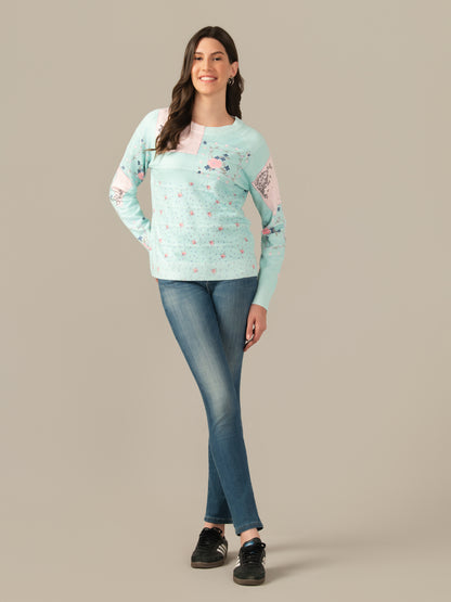 Albion Premium Girls & Women Classic FIROZI Sweatshirt