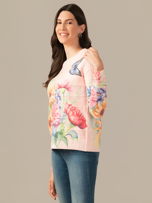 WOMEN TRENDY WOOLEN TOP