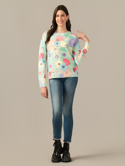 Damen Wool Sweatshirt – Cozy & Stylish Multicolour