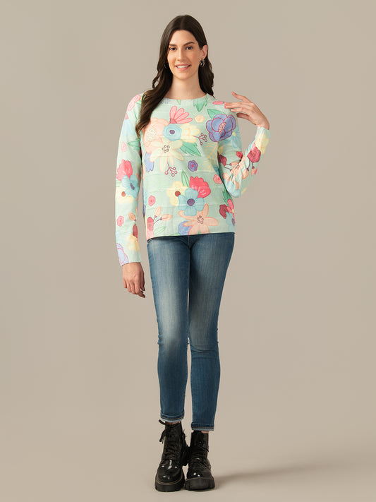 Damen Wool Sweatshirt – Cozy & Stylish Multicolour