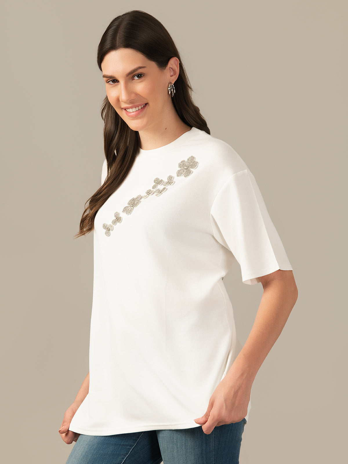WOMEN STYLISH SWEATSHIRT TOP
