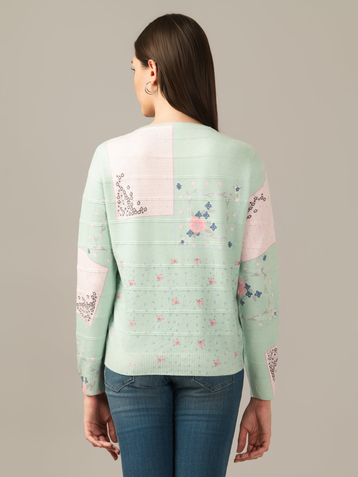 ALBION Women’s  Chicago Winter Cardigan - off Green