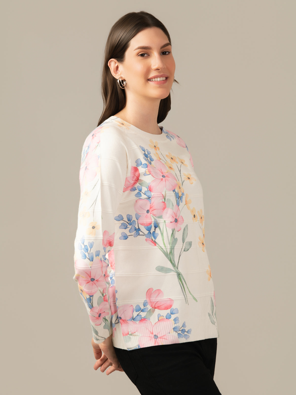 Women’s Wool Fleece Sweatshirt – Ultra Soft Multicolour