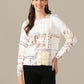 WOMEN STYLISH CARDIGAN WHITE TOP
