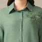 LADIES CHICAGO GREEN CORD-SET