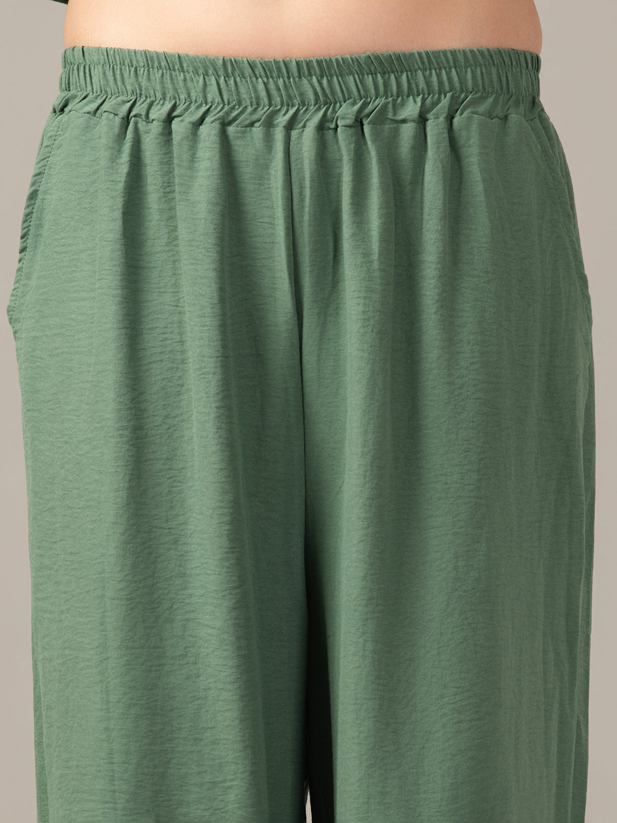 LADIES CHICAGO GREEN CORD-SET