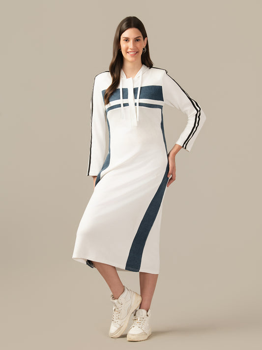 LADIES BODYCON WHITE DRESS
