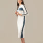 LADIES BODYCON WHITE DRESS