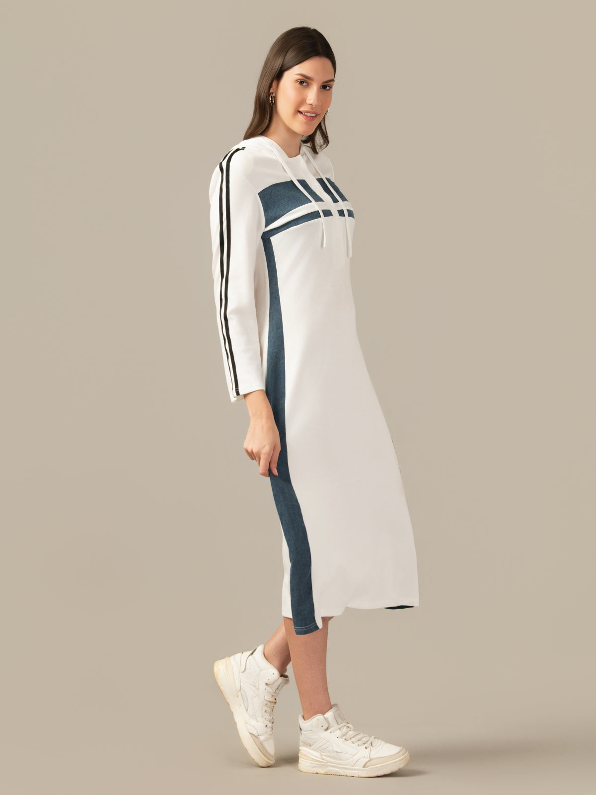 LADIES BODYCON WHITE DRESS
