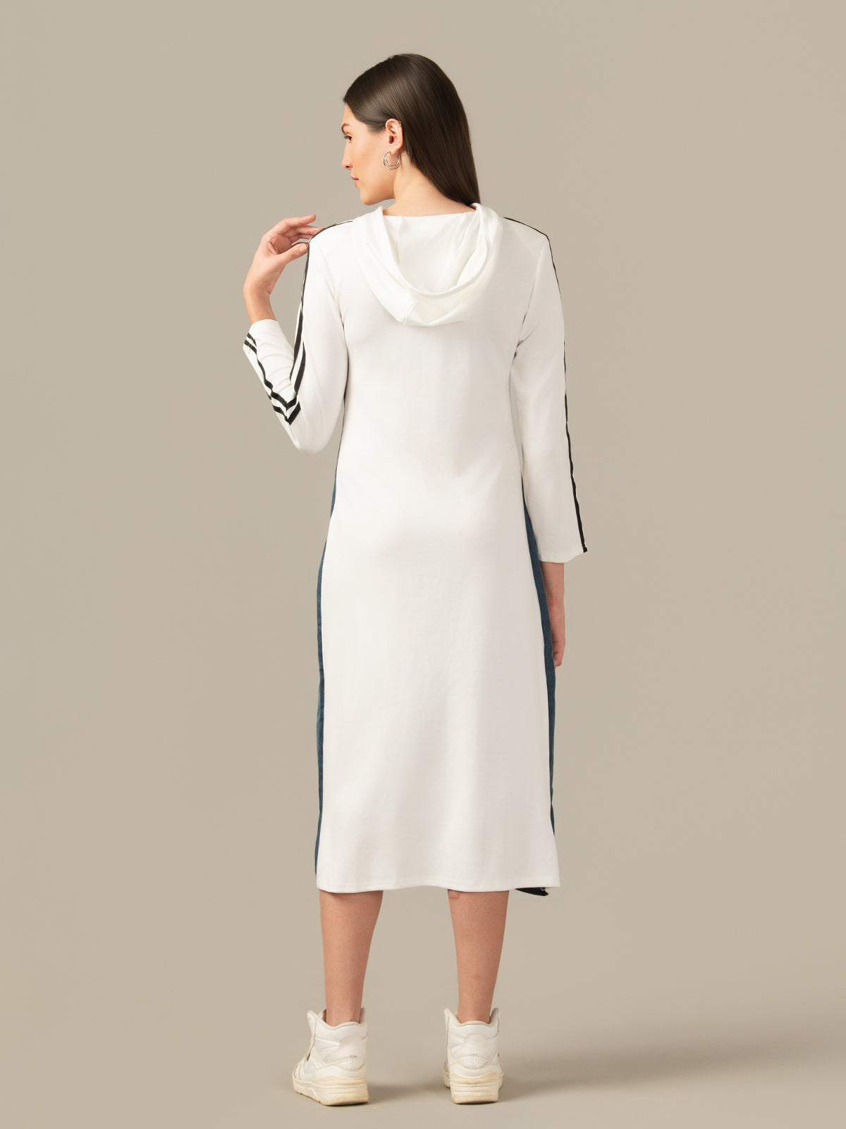 LADIES BODYCON WHITE DRESS
