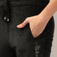 Women’s Athletic Trackpants – Sporty & Breathable BLACK